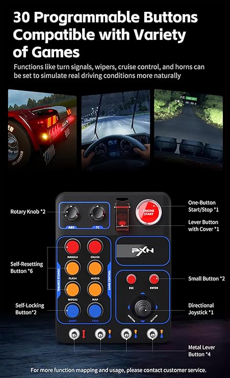 Simulator Button Box PXN CB1