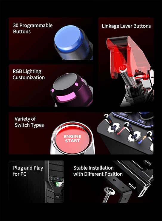 Simulator Button Box PXN CB1